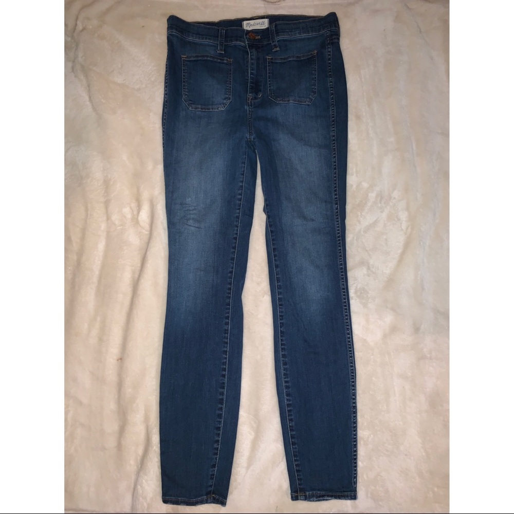 Madewell high rise skinny jeans